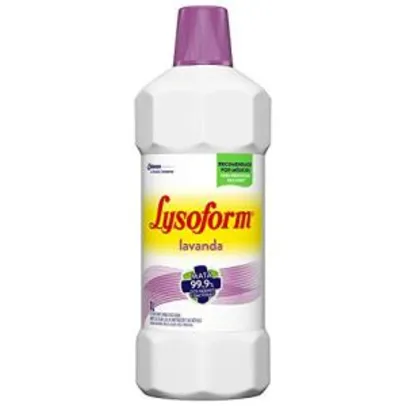 Desinfetante Lysoform Lavanda 1 litro R$5,39