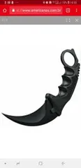 Faca tática karambit