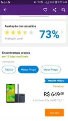 Smartphone Asus Zenfone Max Plus M2 32GB R$ 650
