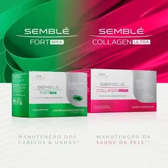 Compre Profuse Sémble Fort Max Com 60 Cápsulas e ganhe o Collagen Ultra sem sabor com 30 sachês de 3g 