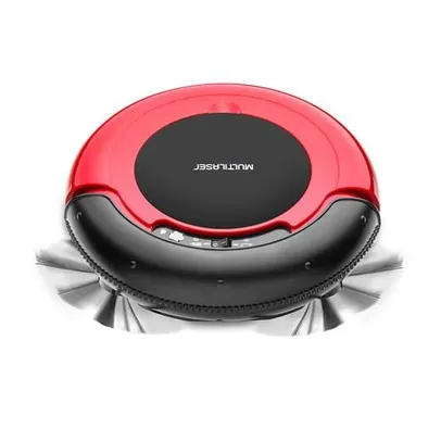 Aspirador De Pó Multilaser Robô 3 Em 1 Vermelho Bivolt | R$358