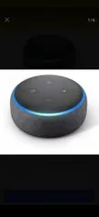 Smart Speaker Amazon Com Alexa Preto - Echodot R$ 189