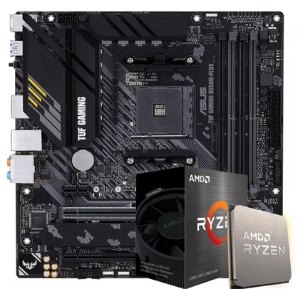 Kit Upgrade Asus TUF Gaming B550M-Plus + AMD Ryzen 5 5600x