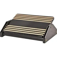 Apoio ergonômico para os pés, Souza & Cia, 3704, BLACK PIANO - R$35