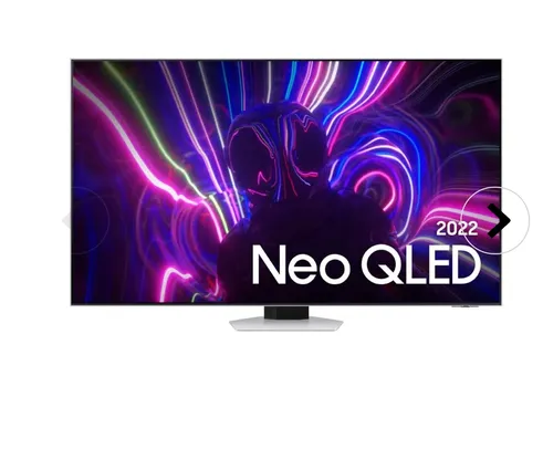 Samsung Smart TV 55" Neo QLED 4K 55QN85B 2022, Mini Led, Painel 120hz, Processador com IA, Som em Mo