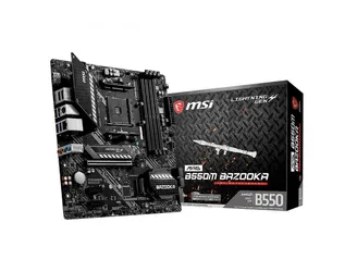 Placa-Mãe MSI MAG B550M Bazooka, AMD AM4, mATX