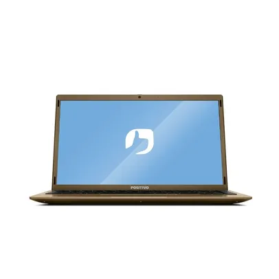 [Reembalado] Notebook Positivo Motion Gold Q4128C-S Intel Atom-Z8350 4GB 128GB W10 14,1" Dourado