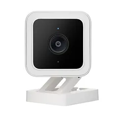 WYZE Cam V3 com visão noturna colorida, câmera de vídeo interna/externa HD 1080P com fio, áudio bidi