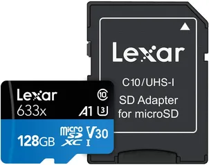 (Primeira Compra) Cartão de Memória Micro SD 128GB Lexar