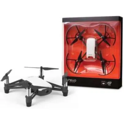 [CashBack R$ 266] Drone com Câmera Dji Tello HD Branco