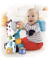 Zebra Blocos Surpresa - Fisher Price | R$ 40