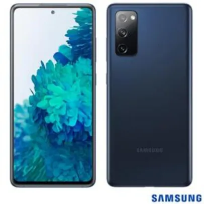 Samsung Galaxy S20 FE Azul, com Tela Infinita de 6,5" R$2299