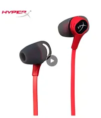 Hyperx cloud earbuds vermelho Gamer