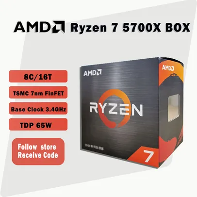 Processador AMD Ryzen 7 5700X Novo!