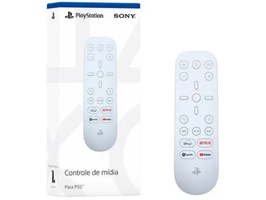 [Com MAGALUPAY R$150] Controle Remoto para PS5 Sony Controle de Mídia
