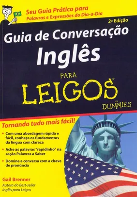 Livro - Guia de conversação inglês: para leigos | R$ 22