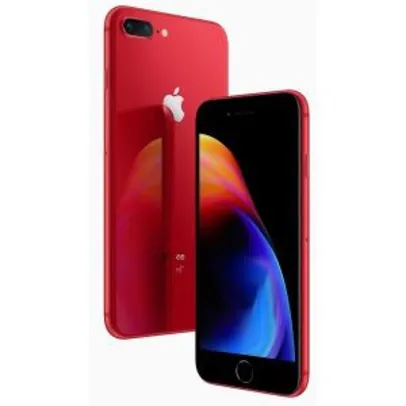 Smartphone Apple iPhone 8 Plus 64GB Special Edition Red - R$3500