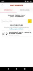 [Usuários selecionados] R$10 OFF com abastecimento mínimo de R$25