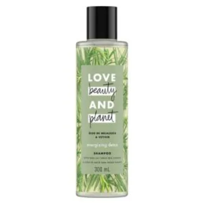 Shampoo Love Beauty And Planet Energizing Detox, 300ml | R$19