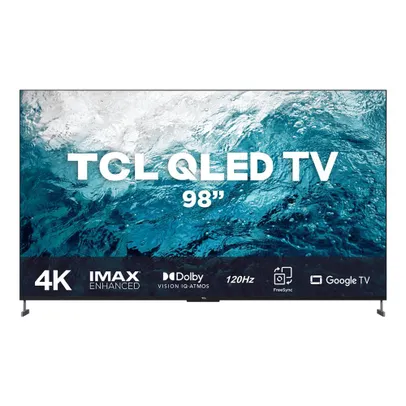 Smart TV 98" Qled 4K TCL C735 Imax Enhanced 120Hz