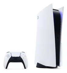 [Santander] PlayStation 5 + 1 Controle 825GB Standard Branco e Preto Sony