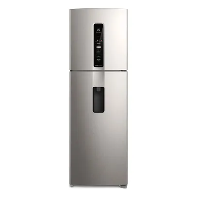 Geladeira Electrolux Frost Free Duplex Efficient com Autosense Cor Inox Look 409l (IW45S) 220v