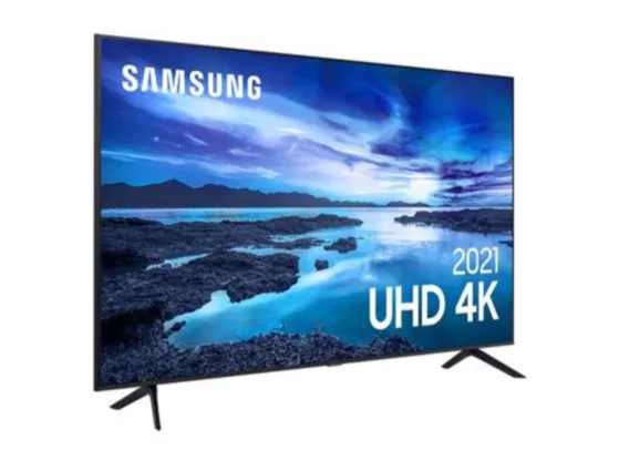 [APP] Smart TV Samsung 50" UHD Crystal 4K 50AU7700 | R$2888