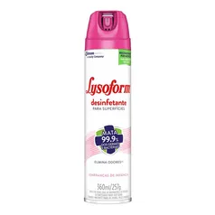 Desinfetante Lysoform Uso Geral Lembrança de Infância Aerossol 360ml