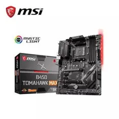 Placa-mãe MSI B450 Tomahawk Max | R$ 648