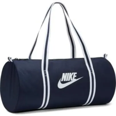 Bolsa Nike Sportswear Heritage Duff Azul-Marinho | R$85