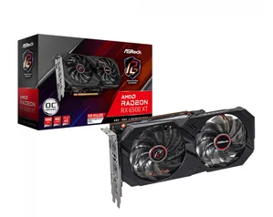 Placa de Vídeo AsRock Radeon RX 6500 XT Phantom Gaming D OC, 4GB, GDDR6, FSR, Ray Tracing, 90-GA3DZZ-00UANF