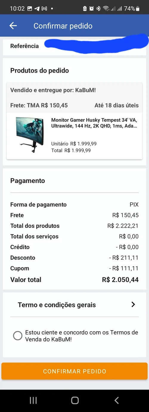 Imagen na descrição da promoção