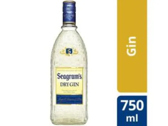 Gin Seagrams Dry 750ml R$42