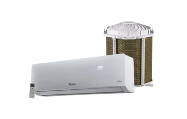 Saindo por R$ 1538: Ar Condicionado Split Hi Wall Philco Eco Inverter 12.000 BTU/h Quente e Frio Monofásico PAC12000ITQFM9W – 220 Volts | R$ 1.538 | Pelando