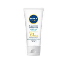 NIVEA Sun Protetor Solar Facial Toque Seco Antissinais Fps70 40ml