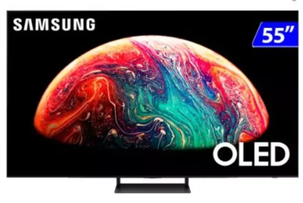 Smart TV Samsung OLED 55" 4K Wi-Fi Tizen HDR10+ Gaming QN55S90CAGXZD