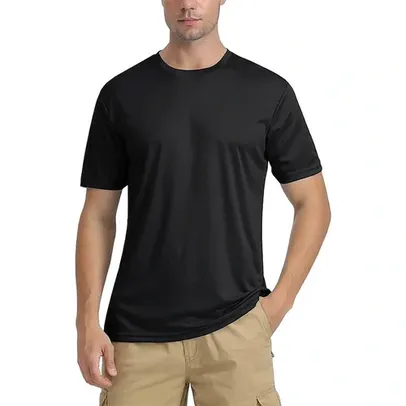 Camiseta Slim Fitness Dryfit Proteção Uv - Masculina