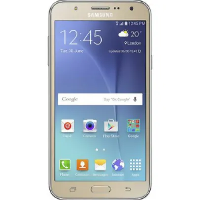 [Americanas] Smartphone Samsung Galaxy J7 Duos Dual Chip Android 5.1 Tela 5.5" 16GB 4G Câmera 13MP - Dourado