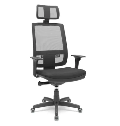 [App] Cadeira Presidente Brizza Tela - Autocompensador | R$ 880