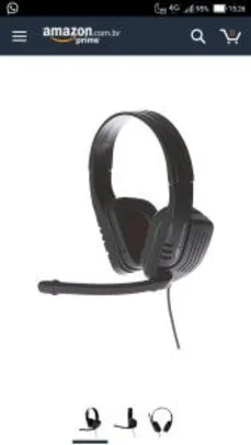 [FRETE PRIME] Headset Predator, C3Tech, Preto