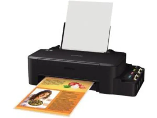 Impressora Epson EcoTank L120 - Jato de Tinta Colorida 521,86 a vista ou R$ 538,00