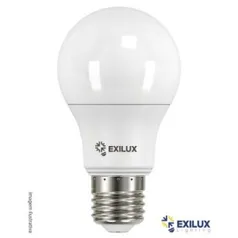 Led A60 6W Bivolt 528 Lumens 6400K Base E27 Cor: Branca - Exilux por R$ 2