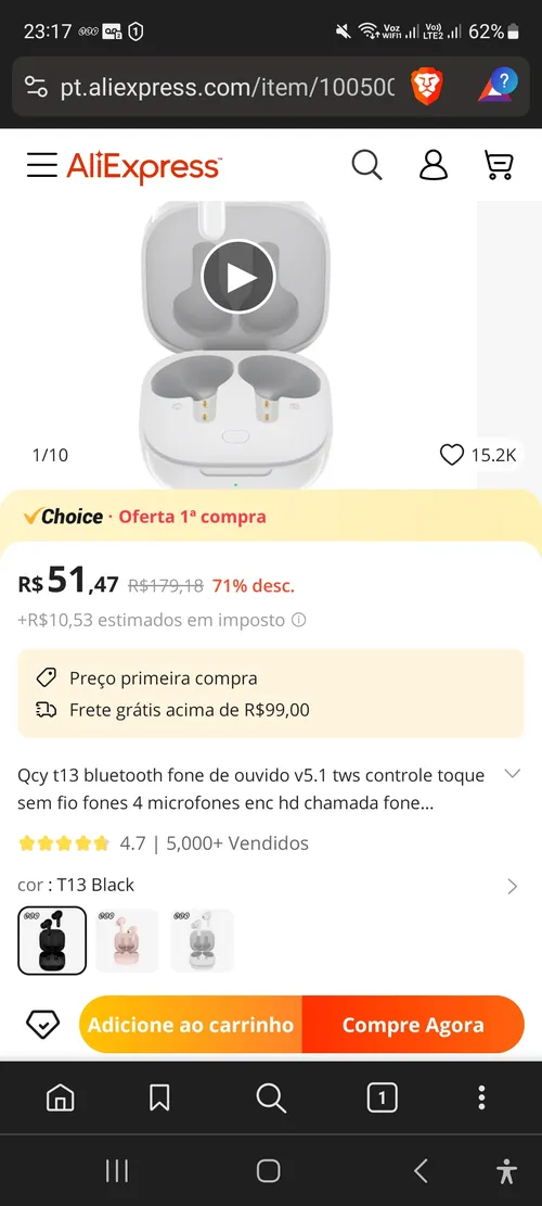 Imagen na descrição da promoção