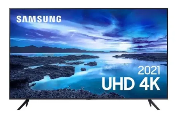 Smart Tv Samsung 50 AU7700 Led Crystal Ultra Hd Hdr 4k Wi-fi Usb