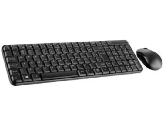 Teclado e mouse sem fio Multilaser - R$79,90