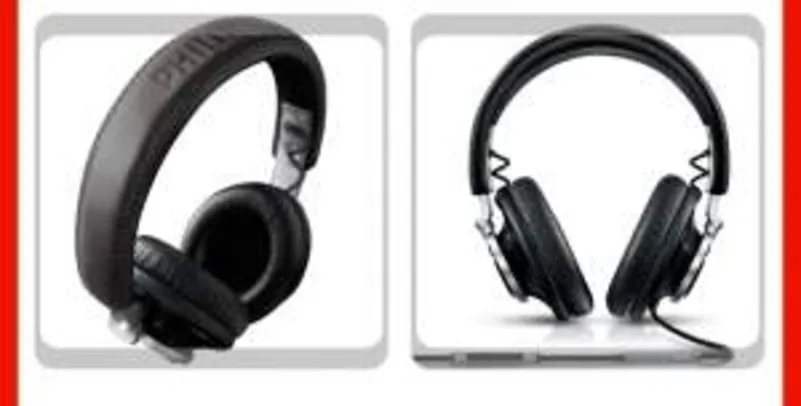 [Americanas] Fone de Ouvido Philips Over Ear com Controle Marrom/Preto - Fidelio L1 por R$ 190