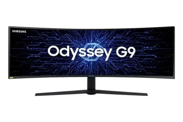 Monitor Gamer Curvo Samsung Odyssey 49" DQHD, 240Hz, 1ms, HDMI, DP, G-sync, Freesync, G9 49''