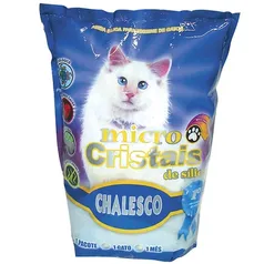 Areia Micro Cristais de Sílica Chalesco para Gatos 1,8kg