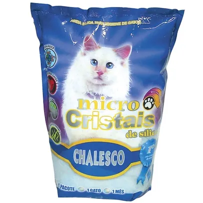 Areia Micro Cristais de Sílica Chalesco para Gatos 1,8kg