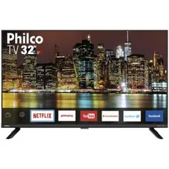 [R$639 AME] Smart TV LED 32" Philco PTV32G60SNBL HD | R$799